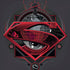 DC Comics Superman Grey Eye Collage iPhone XS Skin