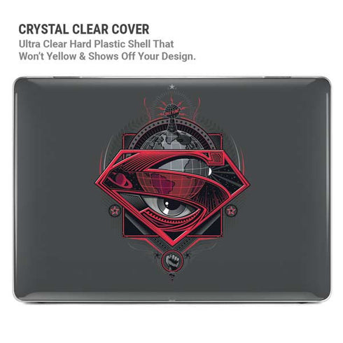 DC Comics Superman Grey Eye Collage MacBook Air 13in M1 (2021) Case plus Skin