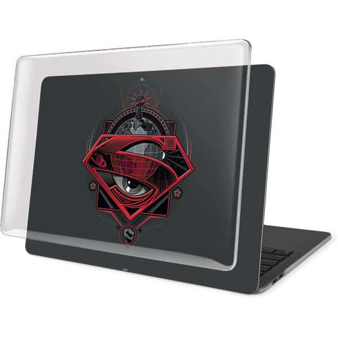 DC Comics Superman Grey Eye Collage MacBook Pro 13in (2020) Case plus Skin