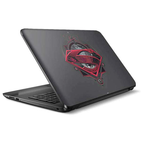 DC Comics Superman Grey Eye Collage HP Notebook Skin