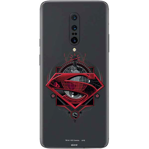 DC Comics Superman Grey Eye Collage OnePlus 7 Pro Skin