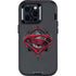 DC Comics Superman Grey Eye Collage Otterbox Defender iPhone Skin