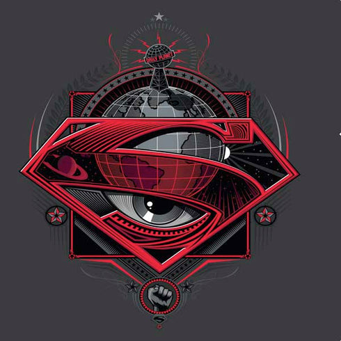 DC Comics Superman Grey Eye Collage PS4 Slim Bundle Skin