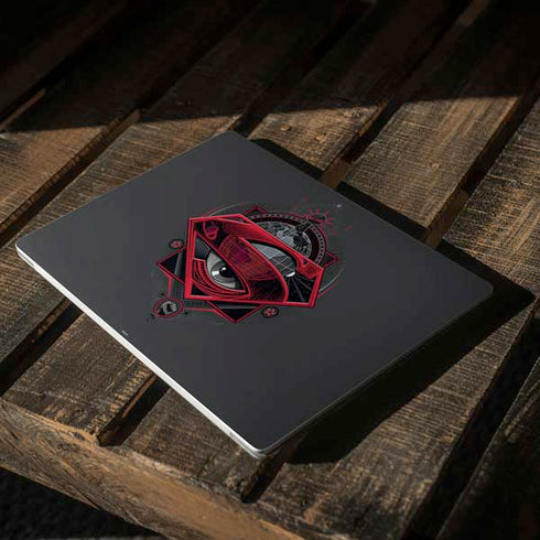 DC Comics Superman Grey Eye Collage Surface Laptop 3 13.5in Skin