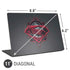 DC Comics Superman Grey Eye Collage Universal Laptop 11in (8.8 x 6.2in) Skin