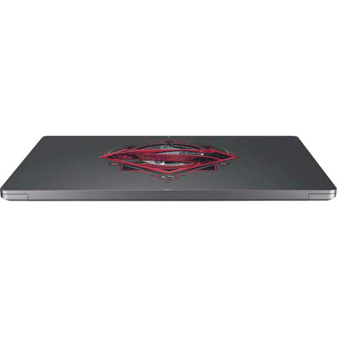 DC Comics Superman Grey Eye Collage Universal Laptop 17in (13.8 x 10in) Skin
