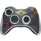 DC Comics Superman Grey Eye Collage Xbox 360 Wireless Controller Skin
