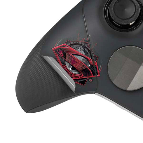 DC Comics Superman Grey Eye Collage Xbox Elite Wireless Controller Series 2 Skin