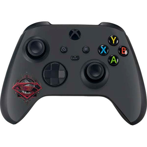 DC Comics Superman Grey Eye Collage Xbox Series X Controller Skin