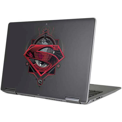 DC Comics Superman Grey Eye Collage Yoga 710 14in Skin