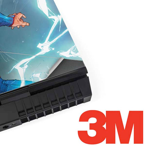 DC Comics Superman Heat Vision Dell Alienware Skin