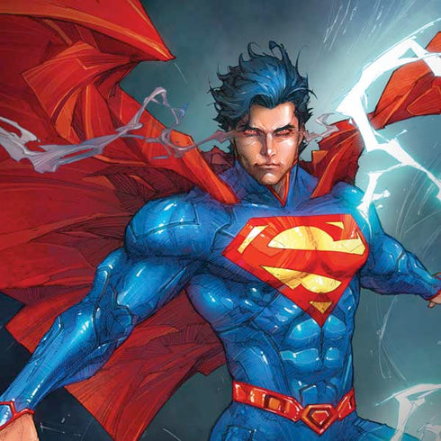 DC Comics Superman Heat Vision Dell Alienware Skin