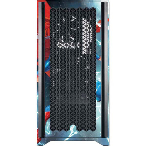 DC Comics Superman Secret and Lies #2 Cover New 52 Corsair 4000D Tempered Glass Mid-Tower ATX Case Skin