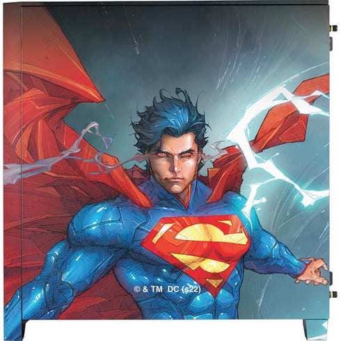 DC Comics Superman Secret and Lies #2 Cover New 52 Corsair 4000D Tempered Glass Mid-Tower ATX Case Skin