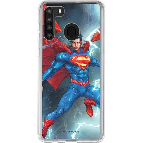 DC Comics Superman Secret and Lies #2 Cover New 52 Galaxy A21 Clear Case