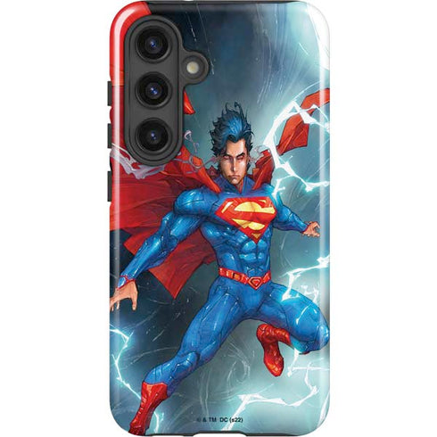 DC Comics Superman Heat Vision Galaxy S24 Plus Impact Case