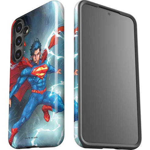 DC Comics Superman Heat Vision Galaxy S24 Plus Impact Case