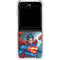 DC Comics Superman Heat Vision Galaxy Z Flip5 5G Clear Case