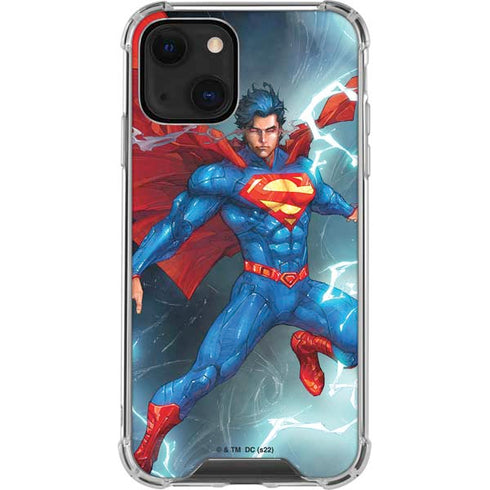 DC Comics Superman Secret and Lies #2 Cover New 52 iPhone 14 Plus Clear Case
