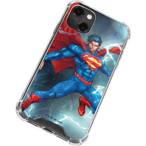 DC Comics Superman Secret and Lies #2 Cover New 52 iPhone 14 Plus Clear Case