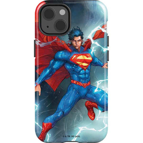 DC Comics Superman Heat Vision iPhone 15 Impact Case