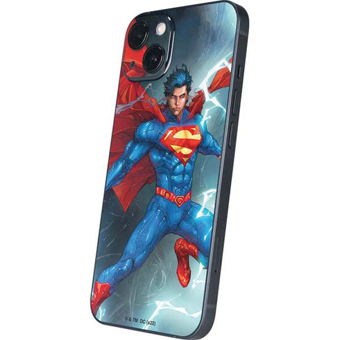 DC Comics Superman Heat Vision iPhone 15 Plus Skin