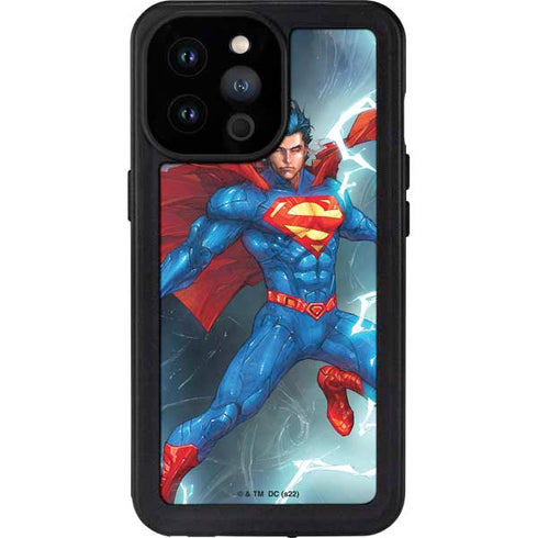 DC Comics Superman Secret and Lies #2 Cover New 52 iPhone 14 Pro Max Waterproof Case