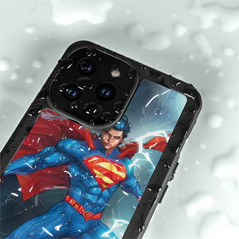 DC Comics Superman Secret and Lies #2 Cover New 52 iPhone 14 Pro Max Waterproof Case