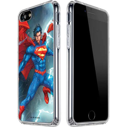DC Comics Superman Secret and Lies #2 Cover New 52 iPhone SE (2nd & 3rd Gen) Clear Case