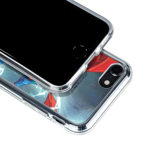 DC Comics Superman Secret and Lies #2 Cover New 52 iPhone SE (2nd & 3rd Gen) Clear Case