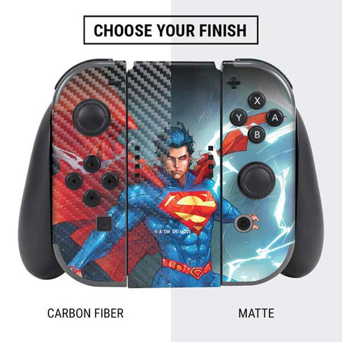 DC Comics Superman Secret and Lies #2 Cover New 52 Nintendo Switch Bundle Skin