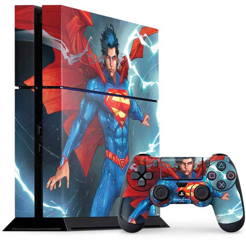 DC Comics Superman Secret and Lies #2 Cover New 52 PS4 Console and Controller Bundle Skin