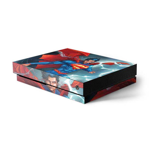 DC Comics Superman Secret and Lies #2 Cover New 52 Xbox One X Console Skin