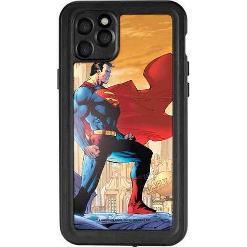 DC Comics Superman For Tomorrow Cover Art by Jim Lee iPhone 11 Pro Max Waterproof Case