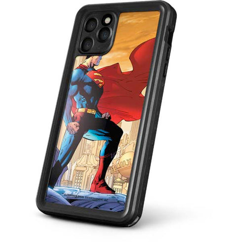 DC Comics Superman For Tomorrow Cover Art by Jim Lee iPhone 11 Pro Max Waterproof Case