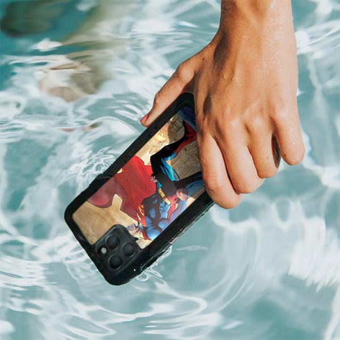 DC Comics Superman For Tomorrow Cover Art by Jim Lee iPhone 11 Pro Waterproof Case