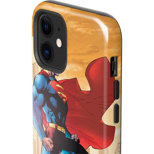 DC Comics Superman For Tomorrow Cover Art by Jim Lee iPhone 12 Impact Case