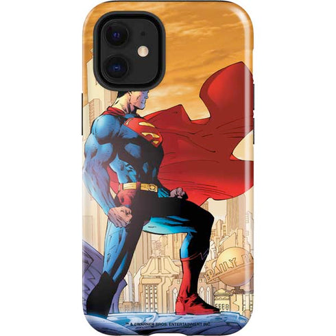 DC Comics Superman For Tomorrow Cover Art by Jim Lee iPhone 12 Mini Impact Case