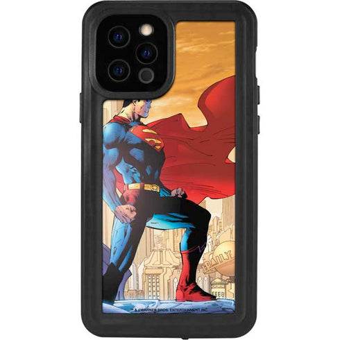 DC Comics Superman For Tomorrow Cover Art by Jim Lee iPhone 12 Pro Waterproof Case