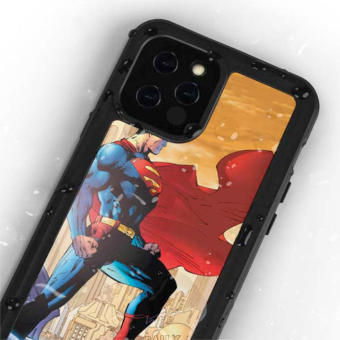 DC Comics Superman For Tomorrow Cover Art by Jim Lee iPhone 12 Pro Waterproof Case