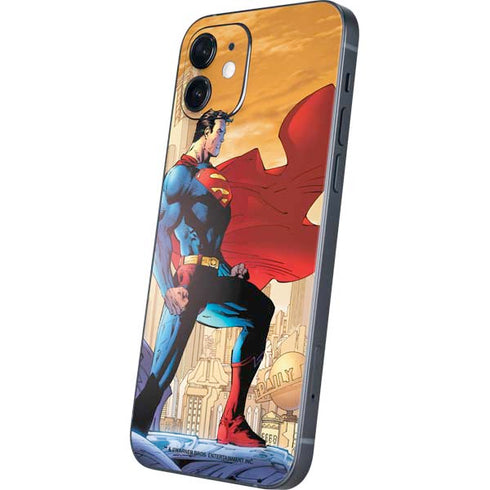 DC Comics Superman For Tomorrow Cover Art by Jim Lee iPhone 12 Skin