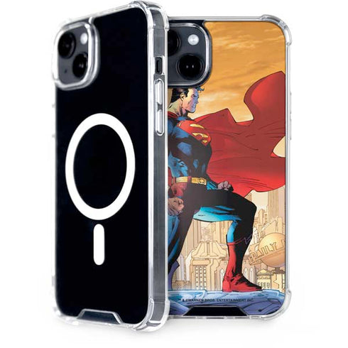 DC Comics Superman For Tomorrow Cover Art by Jim Lee iPhone 15 MagSafe Case