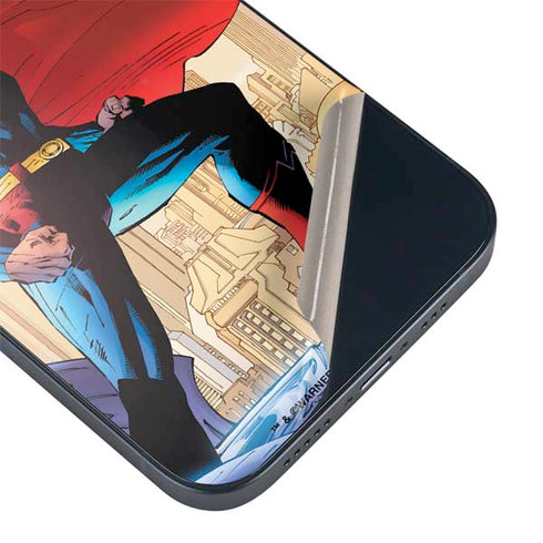 DC Comics Superman For Tomorrow Cover Art by Jim Lee iPhone 14 Plus Skin