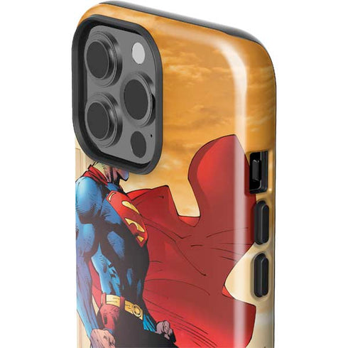 DC Comics Superman For Tomorrow Cover Art by Jim Lee iPhone 15 Pro Max Impact Case