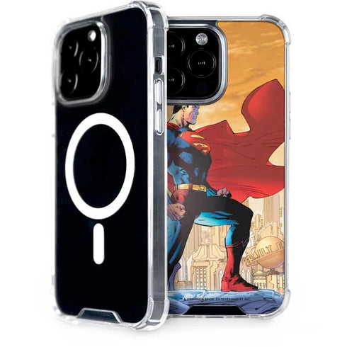 DC Comics Superman For Tomorrow Cover Art by Jim Lee iPhone 14 Pro Max MagSafe Case