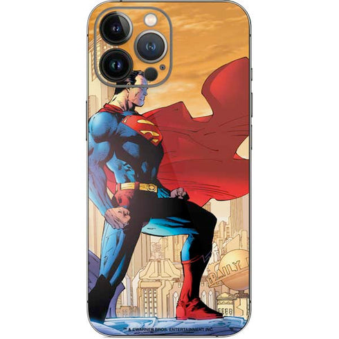 DC Comics Superman For Tomorrow Cover Art by Jim Lee iPhone 14 Pro Max Skin