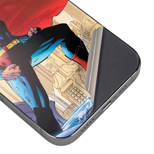 DC Comics Superman For Tomorrow Cover Art by Jim Lee iPhone 14 Pro Max Skin