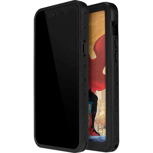 DC Comics Superman For Tomorrow Cover Art by Jim Lee iPhone 15 Waterproof Case