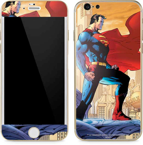DC Comics Superman For Tomorrow Cover Art by Jim Lee iPhone 6/6s Skin