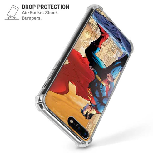 DC Comics Superman For Tomorrow Cover Art by Jim Lee iPhone 7/8 Plus Clear Case